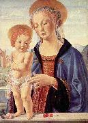 LEONARDO da Vinci Small devotional picture by Verrocchio France oil painting artist